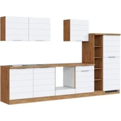 Held Möbel Küchenzeile 330 Cm Matt Weiß-Wotaneiche Ohne E-Geräte 20 Held Möbel Küchenzeile 330 Cm Matt Weiß-Wotaneiche Ohne E-Geräte -Küche Zu Hause 0010 11016600 1010.6291 1b