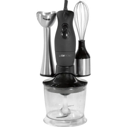 Stabmixerset SMS 3190 4-teilig Schwarz-Silber 1 Stabmixerset SMS 3190 4-teilig Schwarz-Silber