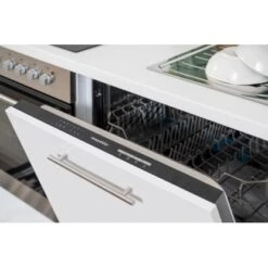 Respekta Premium Küchenzeile 250 Cm Grau Hochglanz-Weiß -Küche Zu Hause 0777 RP250WGC Kchenzeile 5