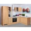Flex-Well Classic Winkelküche Nano 280 Cm Buche Nachbildung