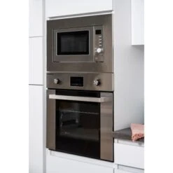 Respekta Premium Küchenzeile Grifflos 445 Cm Grau Hochglanz-Weiß -Küche Zu Hause 12572 4384 GLRP445HWGGKE 3