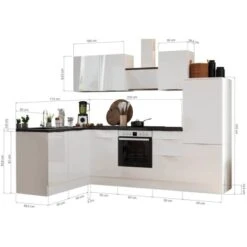 Respekta Selection Winkelküche Elisabeth RSL280AAH 280 Cm Artisan Eiche Nb. -Küche Zu Hause 145987 4384 3