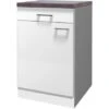 Flex-Well Unterschrank Mit Arbeitsplatte Lucca 50 Cm