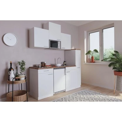 Respekta Economy Küchenzeile KB180WWMIC 180 Cm Weiß 3 Respekta Economy Küchenzeile KB180WWMIC 180 Cm Weiß – Bild 3