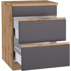 Held Möbel Kochfeldumbauschrank Turin 60 Cm Graphit/Wotaneiche 16 Held Möbel Kochfeldumbauschrank Turin 60 Cm Graphit/Wotaneiche -Küche Zu Hause 189524 11016600 S 03