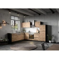 Held Möbel Kühlschrankumbauschrank Turin 60 Cm Wotaneiche/Graphit 29 Held Möbel Kühlschrankumbauschrank Turin 60 Cm Wotaneiche/Graphit -Küche Zu Hause 189536 11016600 AB 05