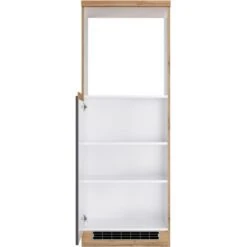 Held Möbel Ofenumbauschrank Turin 60 Cm Graphit/Wotaneiche -Küche Zu Hause 189537 11016600 S 03