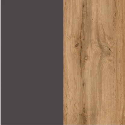 Held Möbel Umbauschrank Für Kühl/Gefrierkombi Turin 60 Cm Wotaneiche/Graphit 7 Held Möbel Umbauschrank Für Kühl/Gefrierkombi Turin 60 Cm Wotaneiche/Graphit – Bild 7