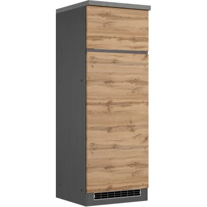 Held Möbel Umbauschrank Für Kühl/Gefrierkombi Turin 60 Cm Wotaneiche/Graphit 1 Held Möbel Umbauschrank Für Kühl/Gefrierkombi Turin 60 Cm Wotaneiche/Graphit