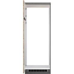 Held Möbel Umbauschrank Für Kühl/Gefrierkombi Turin 60 Cm Wotaneiche/Graphit 17 Held Möbel Umbauschrank Für Kühl/Gefrierkombi Turin 60 Cm Wotaneiche/Graphit -Küche Zu Hause 189542 11016600 S 03