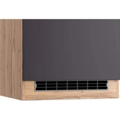 Held Möbel Kühlschrankumbauschrank Turin 60 Cm Graphit/Wotaneiche 20 Held Möbel Kühlschrankumbauschrank Turin 60 Cm Graphit/Wotaneiche -Küche Zu Hause 189568 11016600 CU 06