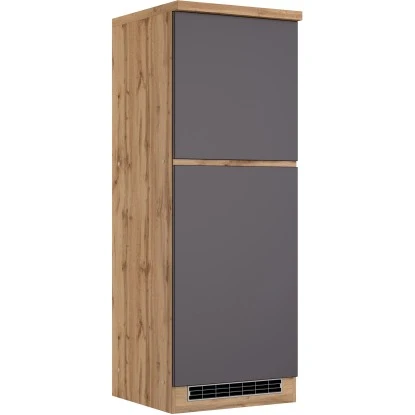 Held Möbel Kühlschrankumbauschrank Turin 60 Cm Graphit/Wotaneiche 1 Held Möbel Kühlschrankumbauschrank Turin 60 Cm Graphit/Wotaneiche