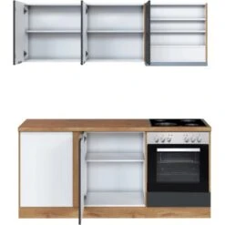 Held Möbel Winkelküche 240 Cm - 180 Cm Matt Weiß-Wotaneiche 18 Held Möbel Winkelküche 240 Cm - 180 Cm Matt Weiß-Wotaneiche -Küche Zu Hause 20 11016600 1013.6291 2b 4