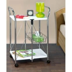 Wenko Beistell- Und Küchenwagen Sunny Weiß 8 Wenko Beistell- Und Küchenwagen Sunny Weiß -Küche Zu Hause 2910669 1068 900030100 2