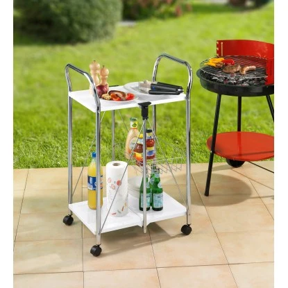 Wenko Beistell- Und Küchenwagen Sunny Weiß 5 Wenko Beistell- Und Küchenwagen Sunny Weiß – Bild 5