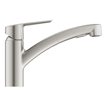 Grohe QuickFix Spültischarmatur Start Supersteel Mit Ausziehbarer Dualbrause 2 Grohe QuickFix Spültischarmatur Start Supersteel Mit Ausziehbarer Dualbrause – Bild 2