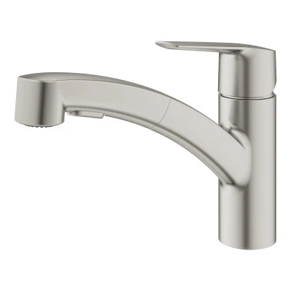 Grohe QuickFix Spültischarmatur Start Supersteel Mit Ausziehbarer Dualbrause 3 Grohe QuickFix Spültischarmatur Start Supersteel Mit Ausziehbarer Dualbrause – Bild 3
