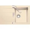 Eurodomo Einbauspüle Sonera 78 Cm Mit Stopfenventil Beige