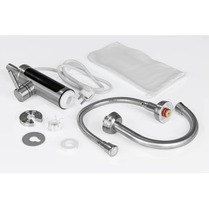 Maxxmee Warm Und Kaltwasserarmatur Mit Integrierter Heizspirale Edelstahl 3600 W 4 Maxxmee Warm Und Kaltwasserarmatur Mit Integrierter Heizspirale Edelstahl 3600 W – Bild 4