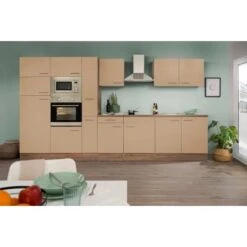 Respekta Economy Küchenzeile KB360EYCMIGKE 360 Cm Cappuccino-Eiche York Nachb. -Küche Zu Hause 4227 4834 KB360EYCMIGKE 03