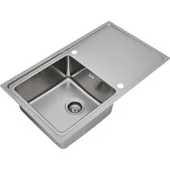 Respekta Einbauspüle Chicago 86 Cm X 50 Cm Edelstahl 23 Respekta Einbauspüle Chicago 86 Cm X 50 Cm Edelstahl -Küche Zu Hause 45546 4384 CHICAGO86X50 04