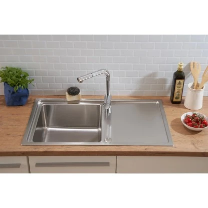 Respekta Einbauspüle Chicago 86 Cm X 50 Cm Edelstahl 17 Respekta Einbauspüle Chicago 86 Cm X 50 Cm Edelstahl – Bild 17