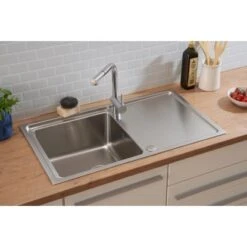 Respekta Einbauspüle Chicago 86 Cm X 50 Cm Edelstahl 38 Respekta Einbauspüle Chicago 86 Cm X 50 Cm Edelstahl -Küche Zu Hause 45546 4384 CHICAGO86X50 19