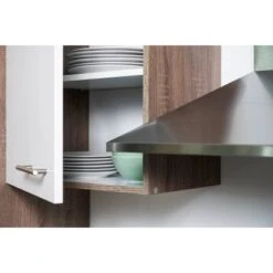 Respekta Küchenzeile KB360EYWMIGKE 360 Cm Weiß Seidengl.-Eiche York Nachbildung -Küche Zu Hause 4 oberschrank eicheyork 17