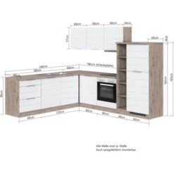 Held Möbel Winkelküche 240 Cm - 270 Cm Matt Grau-Wotaneiche Ohne E-Geräte 15 Held Möbel Winkelküche 240 Cm - 270 Cm Matt Grau-Wotaneiche Ohne E-Geräte -Küche Zu Hause 50028 11016600 1015.6291 5