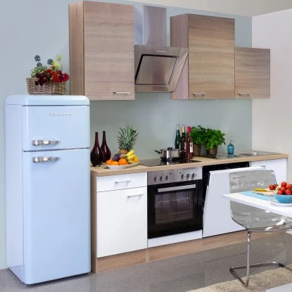 Flex-Well Classic Küchenzeile Florida 220 Cm Sonoma Eiche-Weiß-Sonoma Eiche 4 Flex-Well Classic Küchenzeile Florida 220 Cm Sonoma Eiche-Weiß-Sonoma Eiche – Bild 4