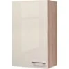 Flex-Well Exclusiv Oberschrank Orlando 50 Cm X 89 Cm Kaschmir Glanz-Sonoma Eiche
