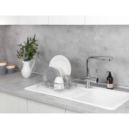 Wenko Geschirrabtropfkorb Chrom 2 Wenko Geschirrabtropfkorb Chrom – Bild 2