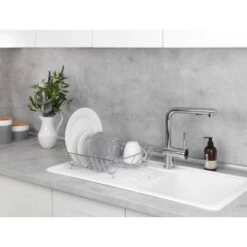 Wenko Geschirrabtropfkorb Chrom 8 Wenko Geschirrabtropfkorb Chrom -Küche Zu Hause 534941 1068 04