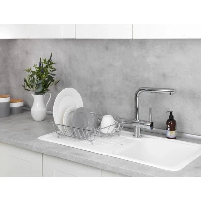 Wenko Geschirrabtropfkorb Chrom 4 Wenko Geschirrabtropfkorb Chrom – Bild 4