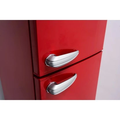 Respekta Kühl-Gefrierkombination KS144 Vintage VC Rot 8 Respekta Kühl-Gefrierkombination KS144 Vintage VC Rot – Bild 8