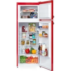 Respekta Kühl-Gefrierkombination KS144 Vintage VC Rot 15 Respekta Kühl-Gefrierkombination KS144 Vintage VC Rot -Küche Zu Hause 571958 4384 KS144VRA 04