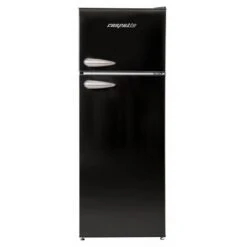 Respekta Kühl-Gefrierkombination KS144 Vintage VC Schwarz -Küche Zu Hause 572003 4384 KS144VSA 02