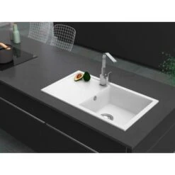 Miló Einbauspüle Granitverbundstoff Blissano 76 Weiß 5 Miló Einbauspüle Granitverbundstoff Blissano 76 Weiß -Küche Zu Hause 5903140017783 30