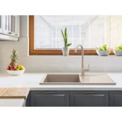 Miló Einbauspüle Granitverbundstoff Palladio 86 Sand 5 Miló Einbauspüle Granitverbundstoff Palladio 86 Sand -Küche Zu Hause 5903140018087 30