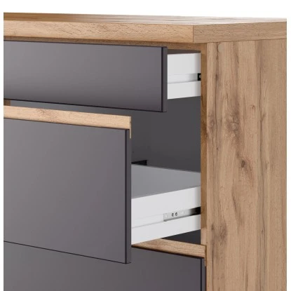 Held Möbel Küchenzeile Turin 240 Cm Graphit-Wotaneiche Mit E-Geräten 13 Held Möbel Küchenzeile Turin 240 Cm Graphit-Wotaneiche Mit E-Geräten – Bild 13