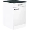 Optifit Unterschrank Salo214 50 Cm Weiß