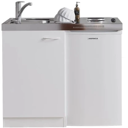 Respekta Miniküche Pantry 100S 100 Cm Weiß 5 Respekta Miniküche Pantry 100S 100 Cm Weiß – Bild 5