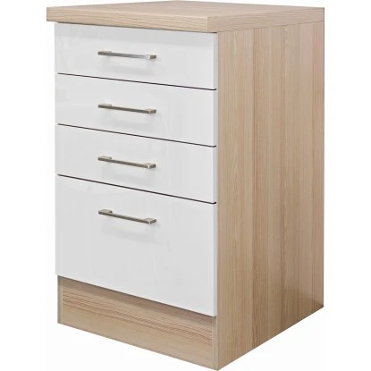 Flex-Well Exclusiv Schubkastenschrank Abaco 50 Cm Perlmutt 1 Flex-Well Exclusiv Schubkastenschrank Abaco 50 Cm Perlmutt