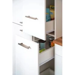 Respekta Küchenzeile KB240WWC 240 Cm Weiß -Küche Zu Hause 7666 4384 neu KB240WWCG 05