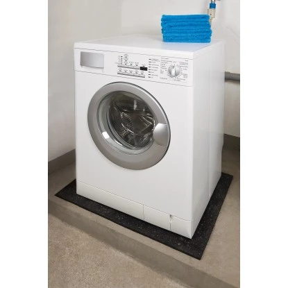 Waschmaschinen-Unterlage Regupol 6510G 60 Cm X 60 Cm X 1 Cm Schwarz 2 Waschmaschinen-Unterlage Regupol 6510G 60 Cm X 60 Cm X 1 Cm Schwarz – Bild 2