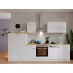 Respekta Küchenzeile KB310WWC 310 Cm Weiß 18 Respekta Küchenzeile KB310WWC 310 Cm Weiß -Küche Zu Hause 8154 4384 neu KB310WWCG 02
