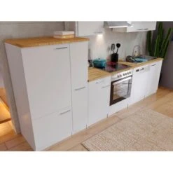 Respekta Küchenzeile KB310WWC 310 Cm Weiß 19 Respekta Küchenzeile KB310WWC 310 Cm Weiß -Küche Zu Hause 8154 4384 neu KB310WWCG 03