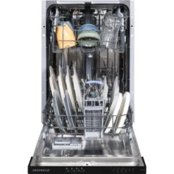 Respekta Einbaugeschirrspüler GSP45VV 45 Cm Schwarz Vollintegriert -Küche Zu Hause 818909 4384 5