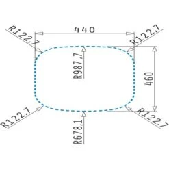 Pyramis Einbaubecken Kania Edelstahl 5 Pyramis Einbaubecken Kania Edelstahl -Küche Zu Hause 820038 4891 3