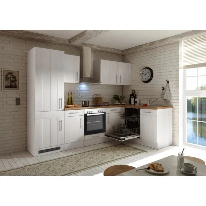 Respekta Premium Winkelküche 280 X 172 Cm Landhaus Lärche Weiß Nachbildung 3 Respekta Premium Winkelküche 280 X 172 Cm Landhaus Lärche Weiß Nachbildung – Bild 3